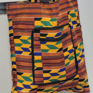 Tote-bag en tissu wax 2